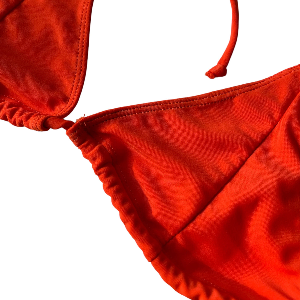 KENZIE Bikini Triangle Top | ORANGE | LIPÉ SWIMWEAR